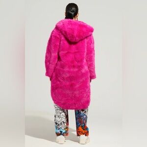DAISY FAUX FUR COAT